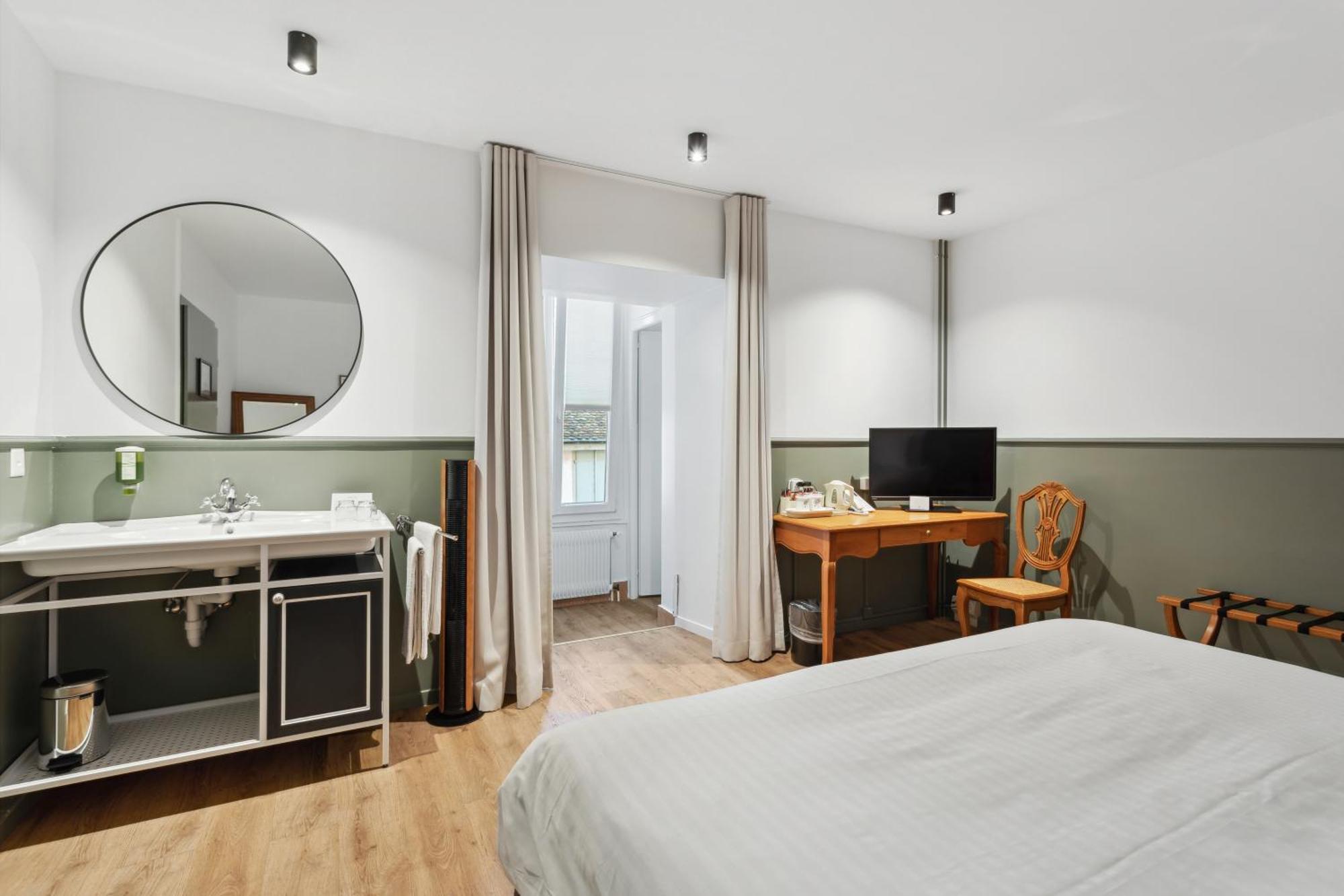 Hotel De La Couronne Morges Buitenkant foto