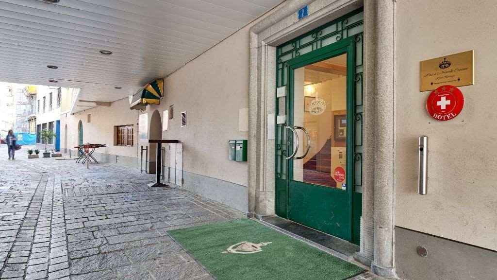 Hotel De La Couronne Morges Buitenkant foto